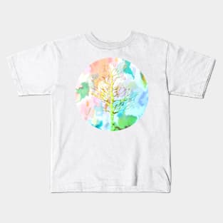 Abstraction with a Tree Kids T-Shirt